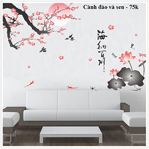 CÀNH ĐÀO VÀ SEN