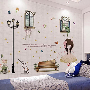 COMBO CÔ GÁI CHIBI CỬA SỔ CỔ TÍCH