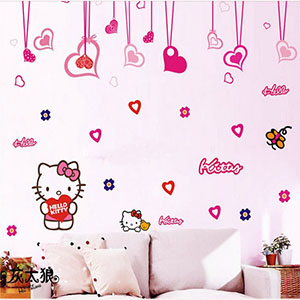 COMBO TRÁI TIM TREO NGƯỢC KITTY 1 CON