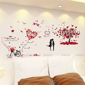 COMBO XE ĐẠP TRÁI TIM ĐỎ CÂY TÌNH YÊU