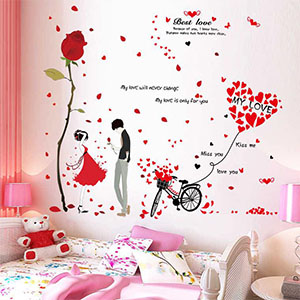 COMBO XE ĐẠP TRÁI TIM ĐỎ HOA HỒNG 2 ĐỨA