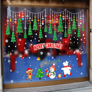 COMBO 2 DÂY CÂY THÔNG NOEL NGƯỜI TUYẾT VÀ GẤU