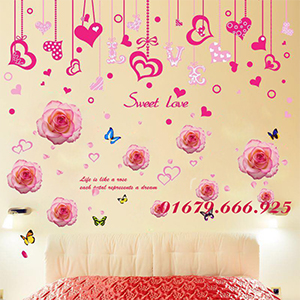COMBO DÂY LOVE HOA HỒNG RỜI 2 