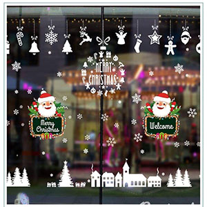 COMBO 2 ÔNG GIÀ NOEL THÀNH PHỐ TRẮNG CHỮ TRÒN