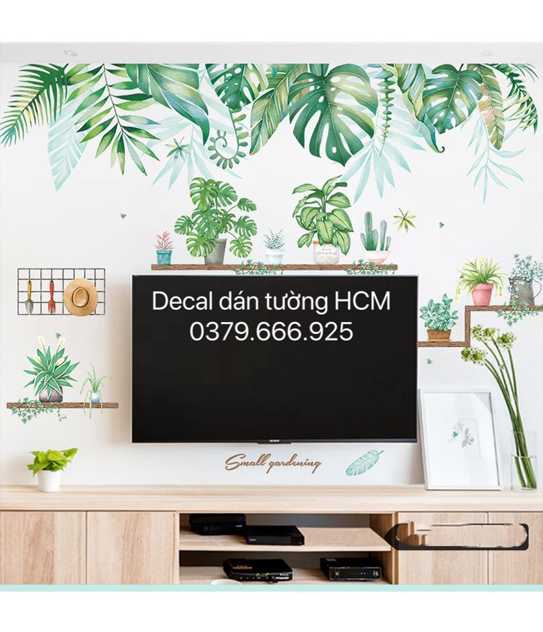 COMBO KỆ CHẬU HOA 7 TÁN LÁ XANH TO 1