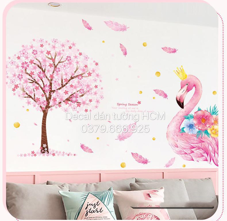COMBO 1 HỒNG HẠC HOA CÂY LÁ HỒNG 2 