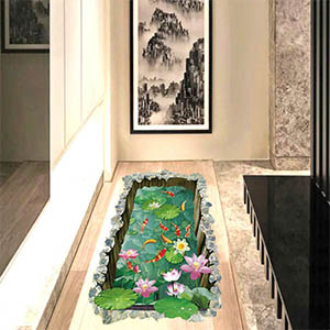 3D HỒ CÁ XANH LÁ