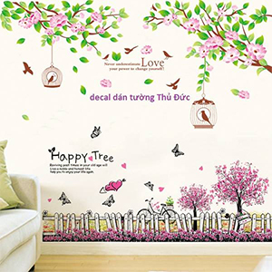 COMBO HOA TẦM XUÂN 1 CHÂN TƯỜNG XE ĐẠP HỒNG 