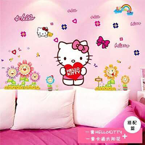 COMBO KITTY 1 CON HOA MẶT TRỜI 2