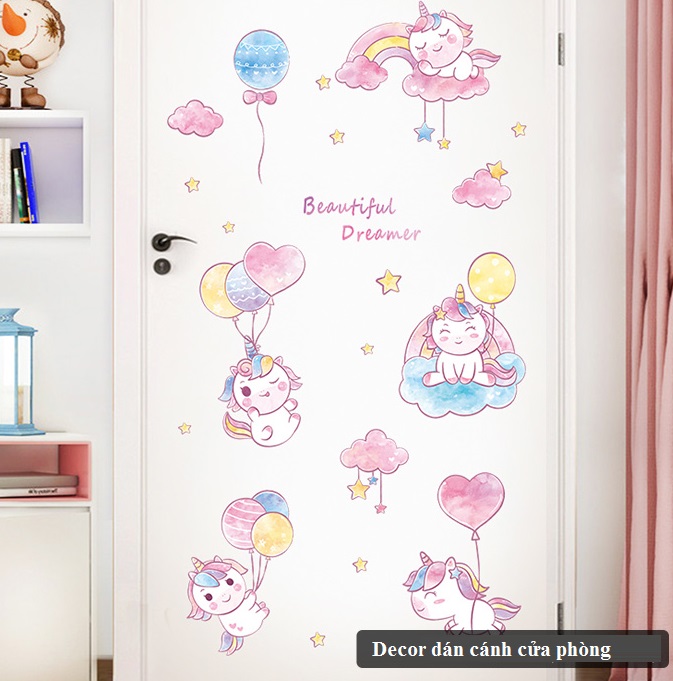 Ngựa Pony cầu vồng 