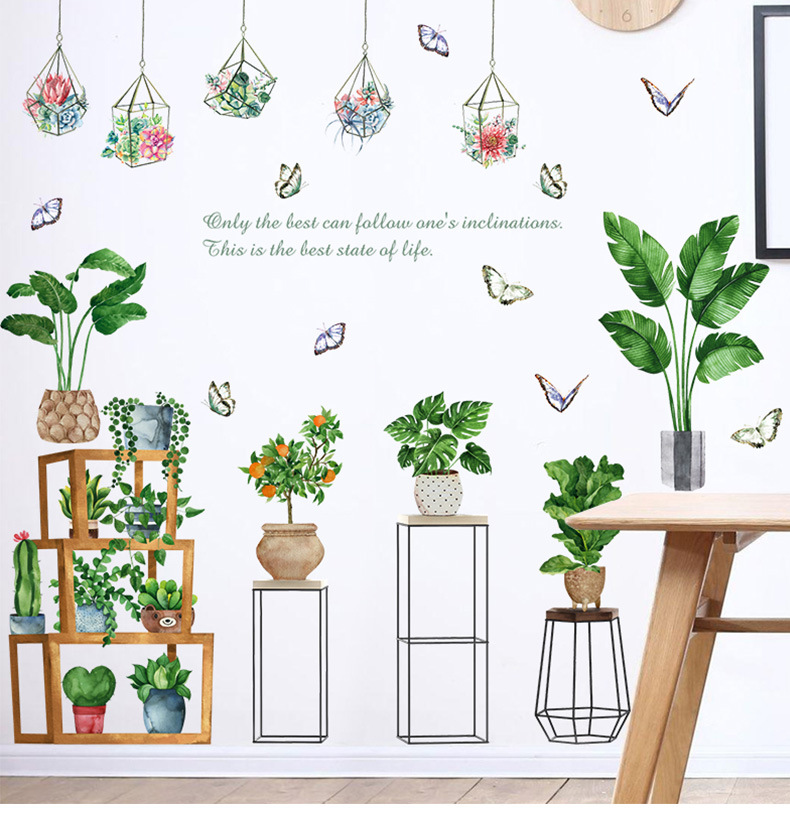 CHẬU CÂY VÀ GIỎ HOA 10