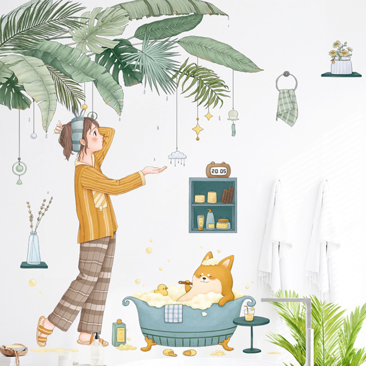 BÉ ĐỨNG DƯỚI TÁN LÁ