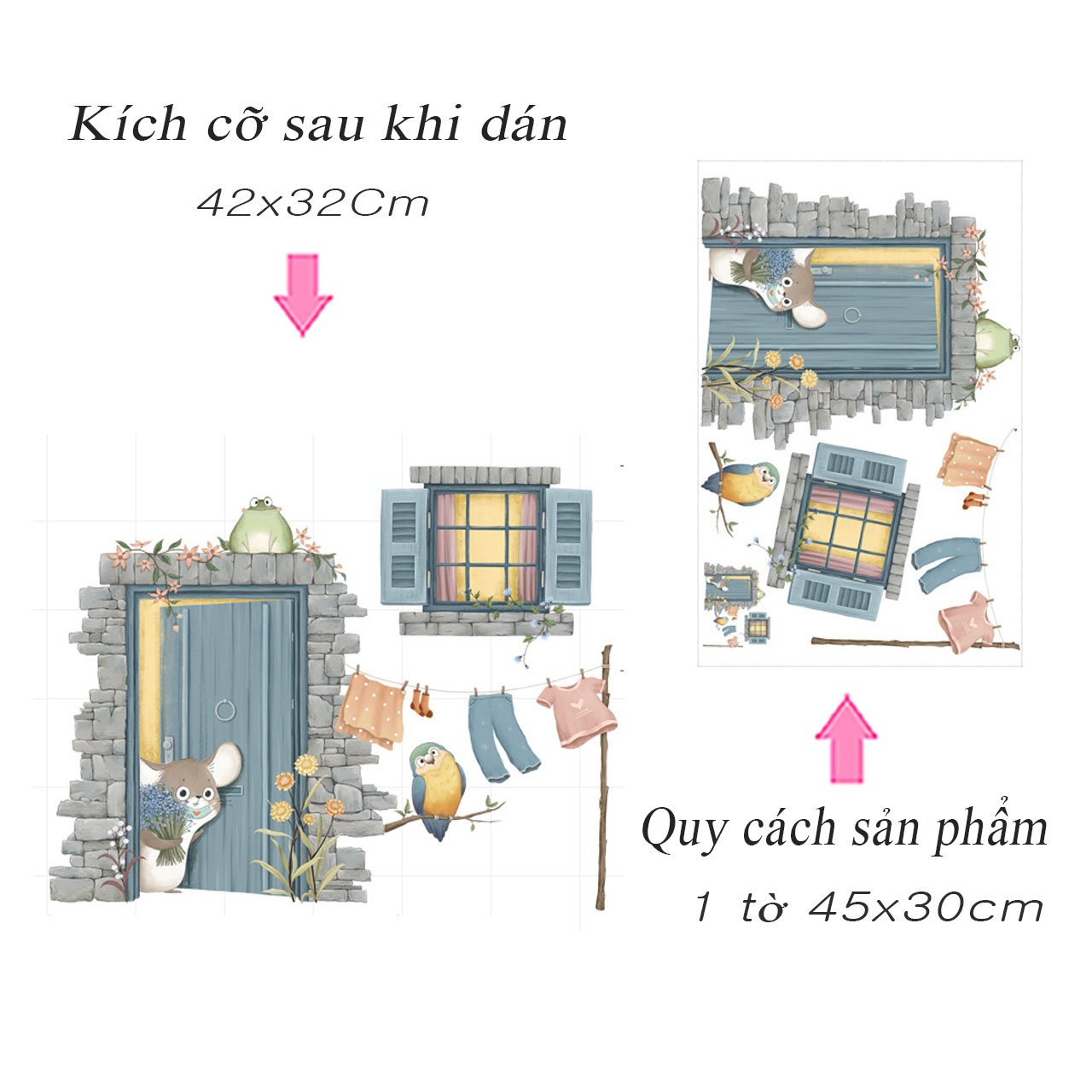 2 Ô CỬA NHỎ