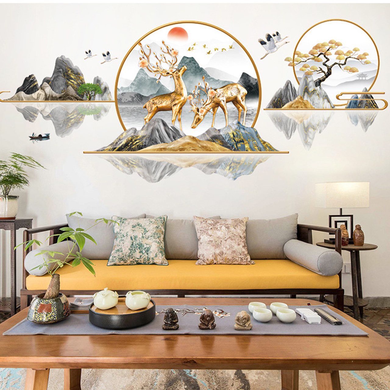 3D TRANH THUỶ MẶC 4