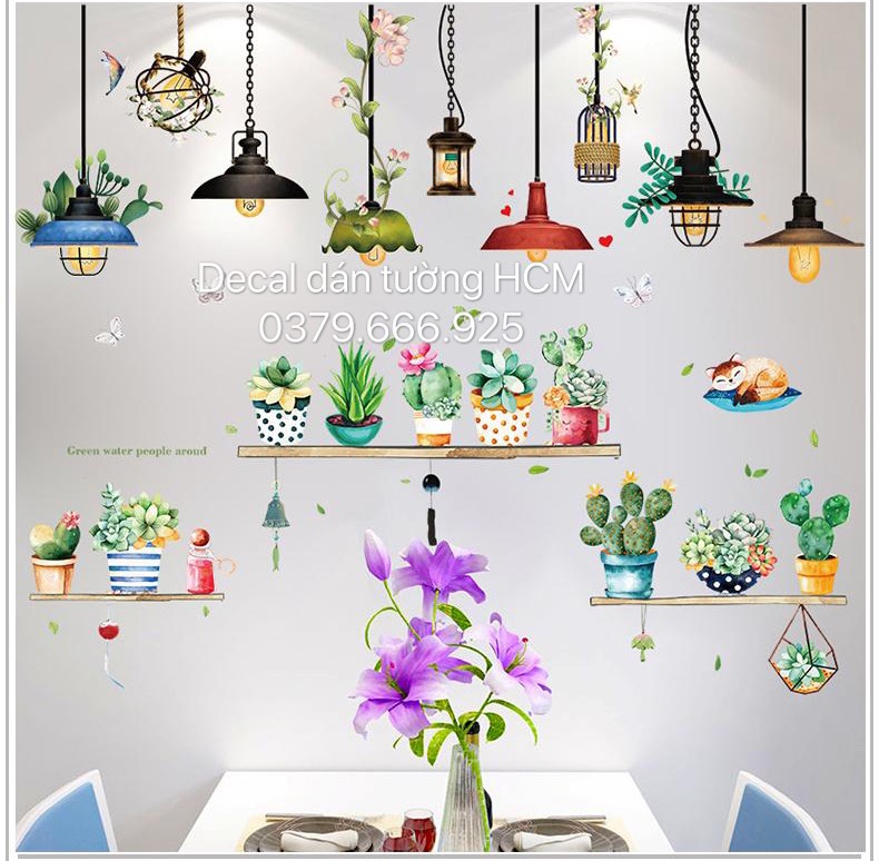 COMBO DÂY ĐÈN ĐEN 5 3 KỆ CHẬU XƯƠNG RỒNG 3 
