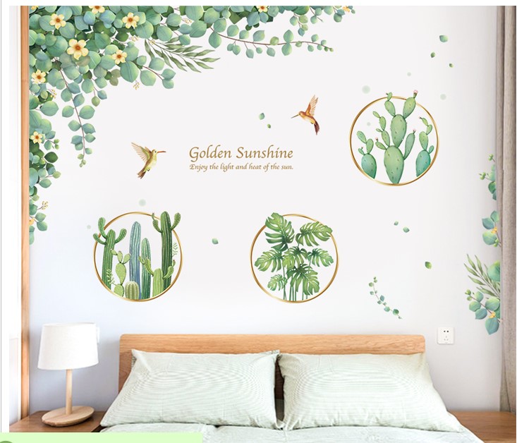 COMBO TÁN LÁ XANH 2 3D 3 Ô TRÒN XƯƠNG RỒNG 