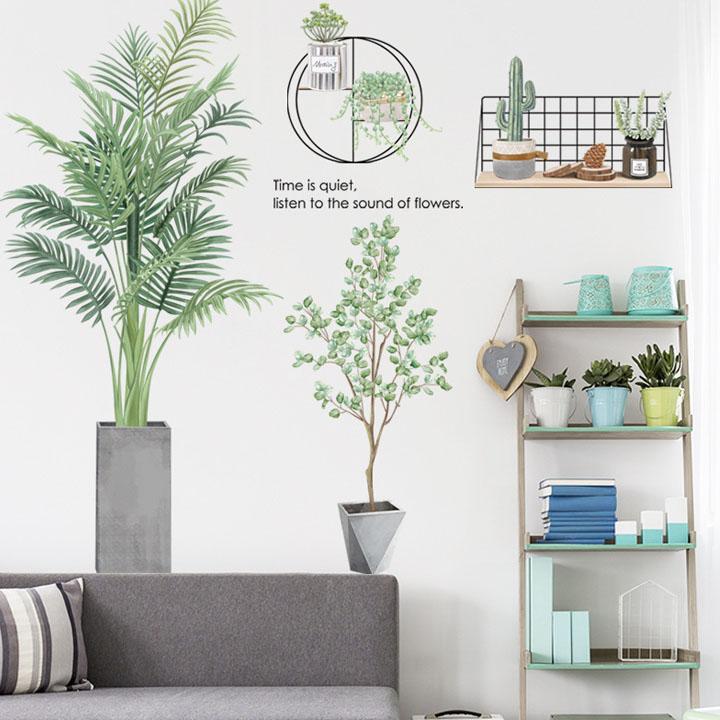 2 CHẬU CÂY XANH HQ