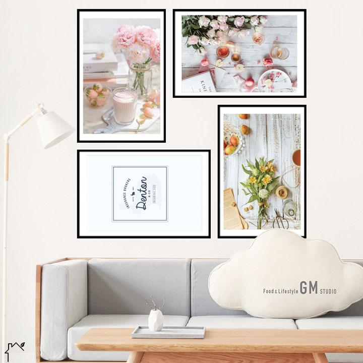 3D 4 TRANH TRÁI CÂY HOA HỒNG 2