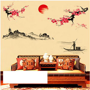 CÀNH ĐÀO VÀ THUYỀN